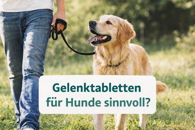 Sind Gelenktabletten für Hunde sinnvoll? Ab wann, für wen & worauf achten