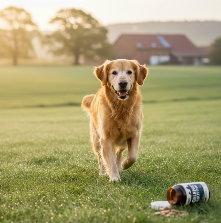 Gelenktabletten für Hunde: Warum die Bioverfügbarkeit den Unterschied macht