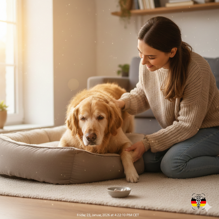 Hund kommt schwer hoch? Was hinter morgendlicher Steifheit steckt und wie Sie helfen können